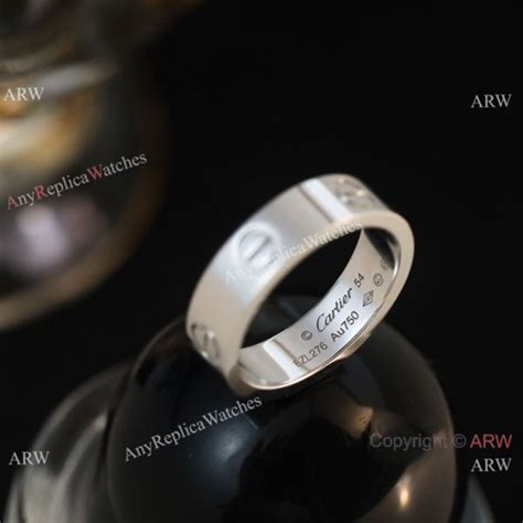 cartier silver ring dupe|cartier love ring authenticity.